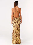 Viva Lune Maxi Dress Laguna Print