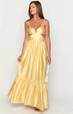 Felicitie Yellow Maxi Dress