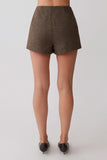 Romy Suiting Short Herringbone
