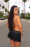 Zeke Black Cut Out Bikini Mini Dress