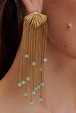 Maia Chandelier Earrings Gold