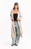 Orla Cream Belted Trench Coat