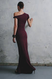Tamsin Short Sleeve Modal Maxi Dress Mahogany