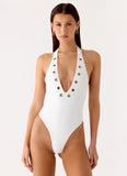 Jovi One Piece Swimsuit White