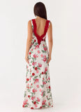 Aoifie Maxi Dress - Ivory Bloom