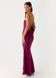 Endless Nights Maxi Dress Plum