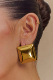 Wilma Square Earrings Gold