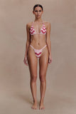 Robyn Beaded Bikini Bottom Pink