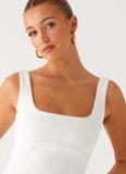 Sedona Mini Dress White