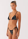 Vada Bikini Top Black
