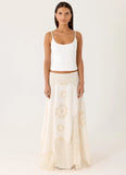 Marzia Maxi Skirt Ivory