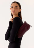 Amoretta Heart Bag Maroon