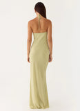 Anouk Halter Maxi Dress Sage