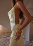 Cleodora Maxi Dress Yellow