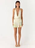 Blushing Bloom Mini Skirt Spring Meadow