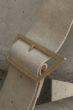 Maria Faux Suede Shoulder Bag Stone