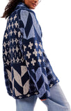 Women Cardigan Sweater Shawl Collar Button Down Oversized Sweaters Boho Fall Coat