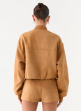 Thats Chill Bomber Jacket Brown