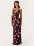 Lorrieanne Maxi Dress Midnight Bloom