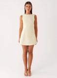 Lulita Mini Dress Buttercream Yellow