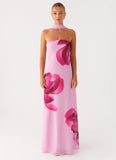 Prim Maxi Dress Pastel Pink