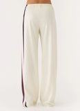 Deacon Low Rise Pants Bloom Stripe
