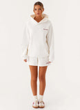 Signature Oversized Hoodie Ivory