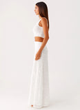 More Than Maybe Maxi Dress White