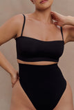 Saria High Waist Shapewear Briefs Black
