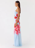Amelle Maxi Dress Blue Petal