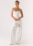 Solara Shell Bag Ivory
