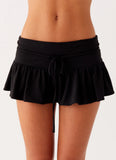 Landon Mini Skort Black