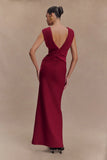 Monique Maxi Dress Plum