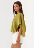 Serena Top - Fern Green