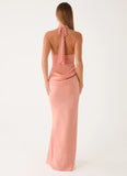 Kiyah Maxi Dress Peach