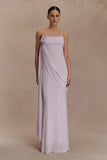 Leena Chiffon Maxi Dress Light Lilac