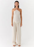 Julissa Halter Top Oat