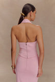 Meadow Corset Halter Top Candy Pink