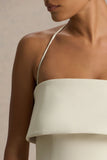 Nelly Nude Bandeau Mini Dress