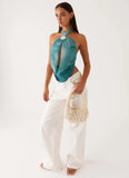 Malita Shoulder Bag Pearl