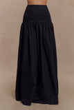 Autumn Maxi Skirt Black