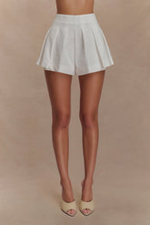 Issy Cotton Shorts White