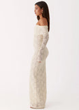 Yours Always Lace Maxi Dress Ivory