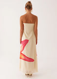 Darcy Maxi Dress Yellow Floral