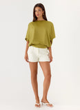 Serena Top - Fern Green
