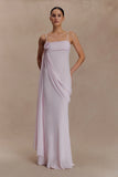 Leena Chiffon Maxi Dress Light Lilac