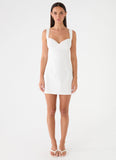 Riva Bella Mini Dress White