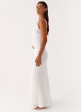 Jocelyn Maxi Dress White Crochet