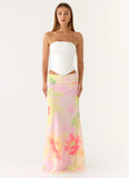 Sinnie Maxi Skirt Floral Romance