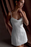 Liliane Suiting Mini Dress Ivory